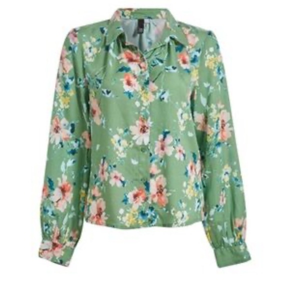 KUT FROM THE KLOTH Alpha Floral Button-up Shirt - Picture 2 of 7